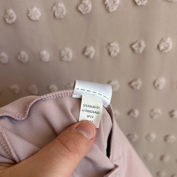 Athleta Endless High Rise Pant Straight Leg Sz 16 Blush‎ Pink - Picture 6 of 6